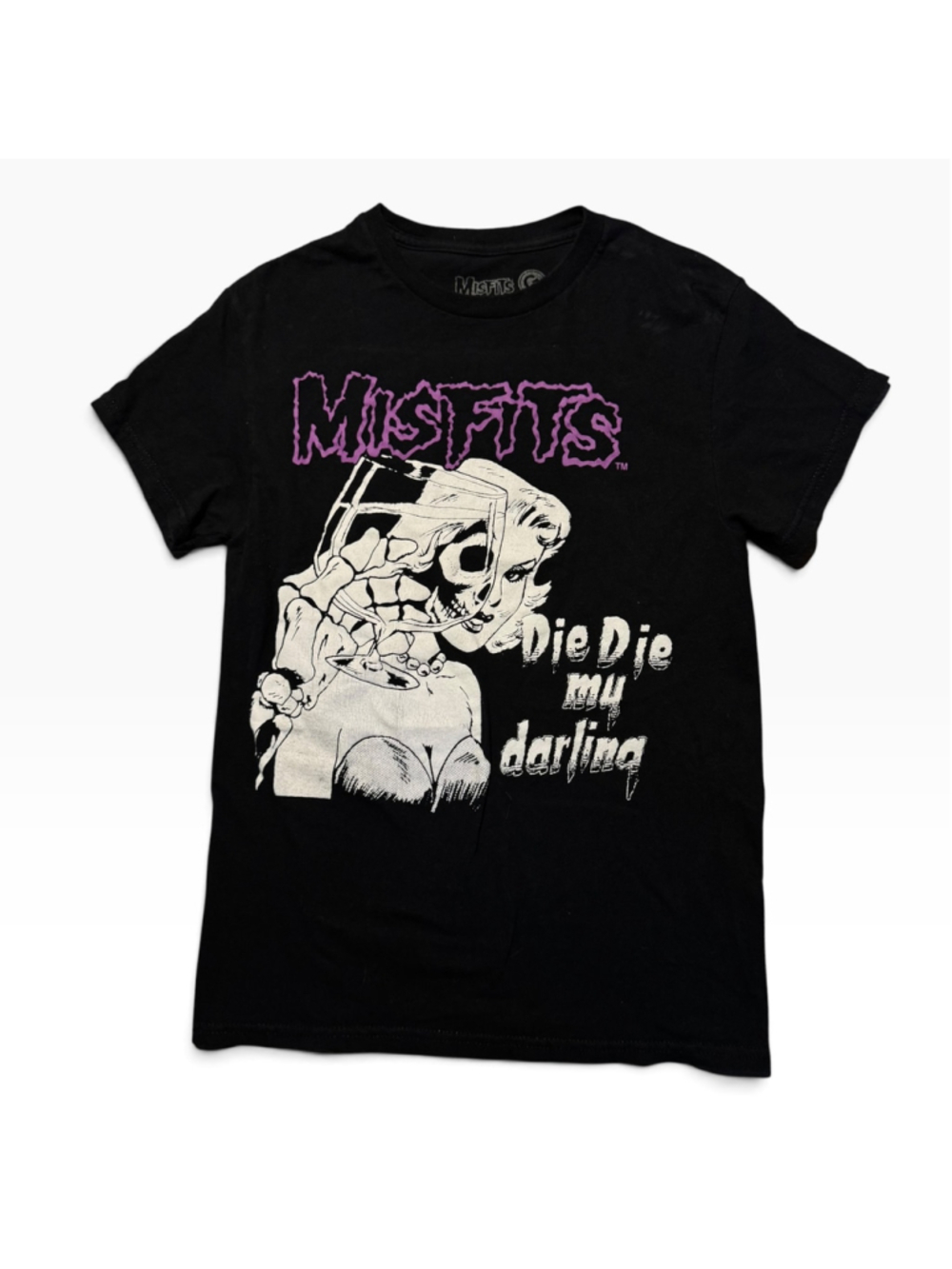 Misfits Die Die My Darling Graphic T-Shirt Size Small